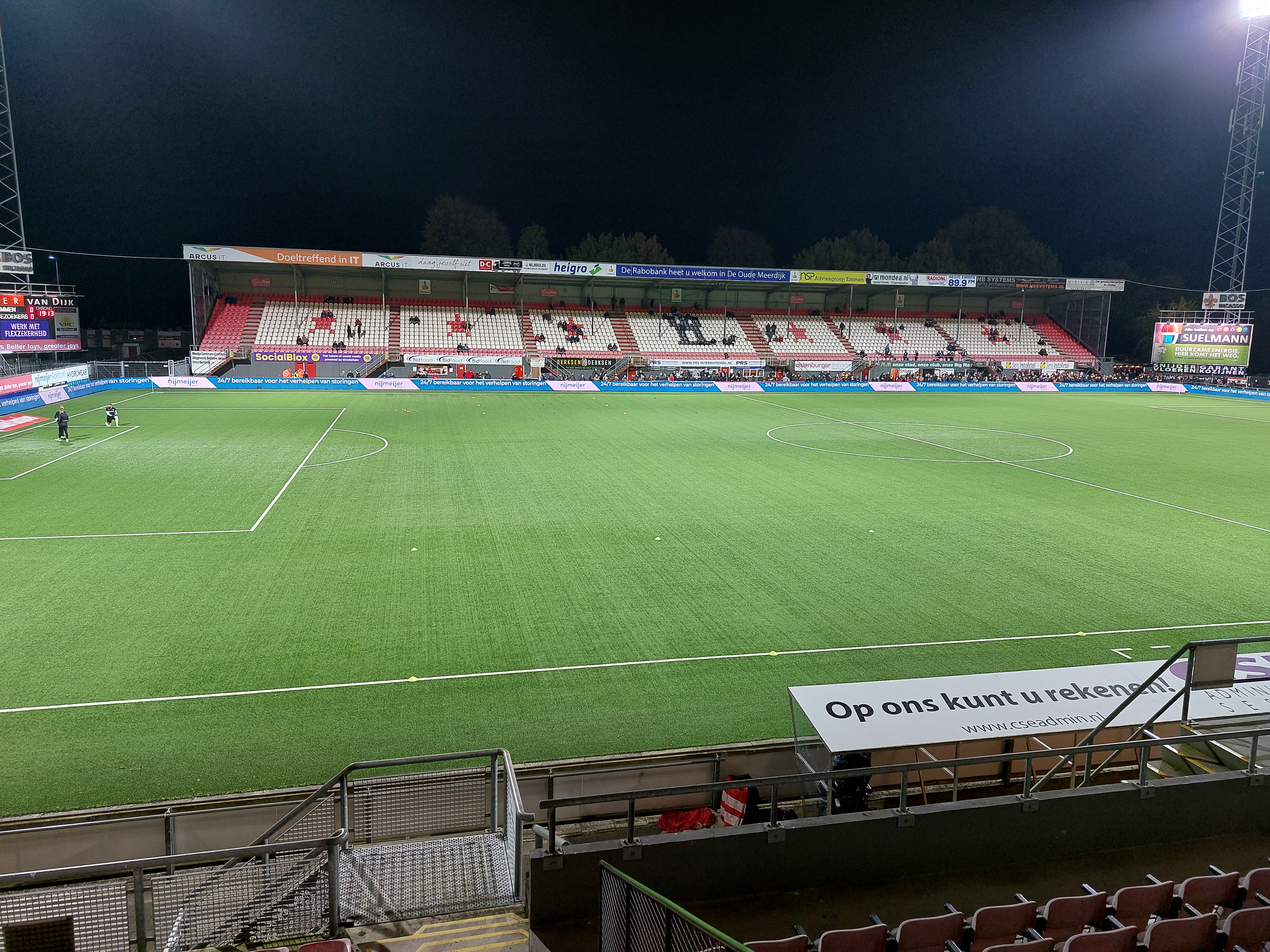 Restand FC Emmen o18 - FC Den Bosch o18 zaterdag uitgespeeld