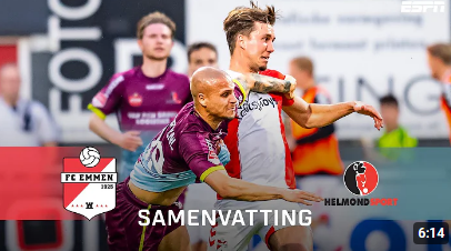 Samenvatting FC Emmen - Helmond Sport