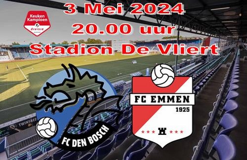 FC Emmen houdt na moeizame winst in Den Bosch nog kans op play-offs