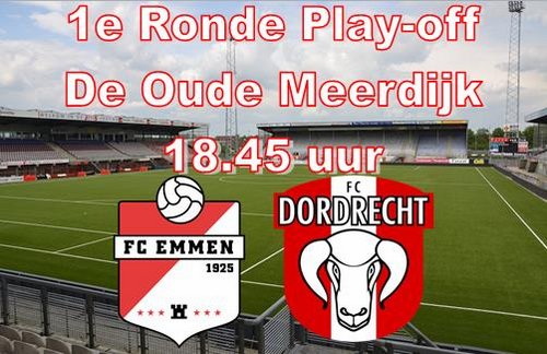 Voorbeschouwing 1e ronde play-off FC Emmen - FC Dordrecht