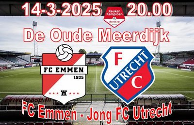 FC Emmen wint ook van Jong FC Utrecht