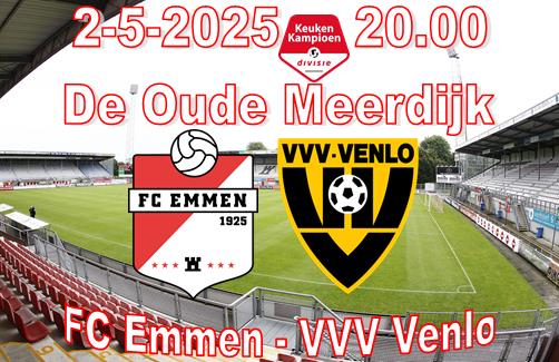 FC Emmen wint en houd kans op play-offs