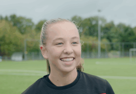 Allisha Bruinen is Vandaglas Speelster van het Seizoen