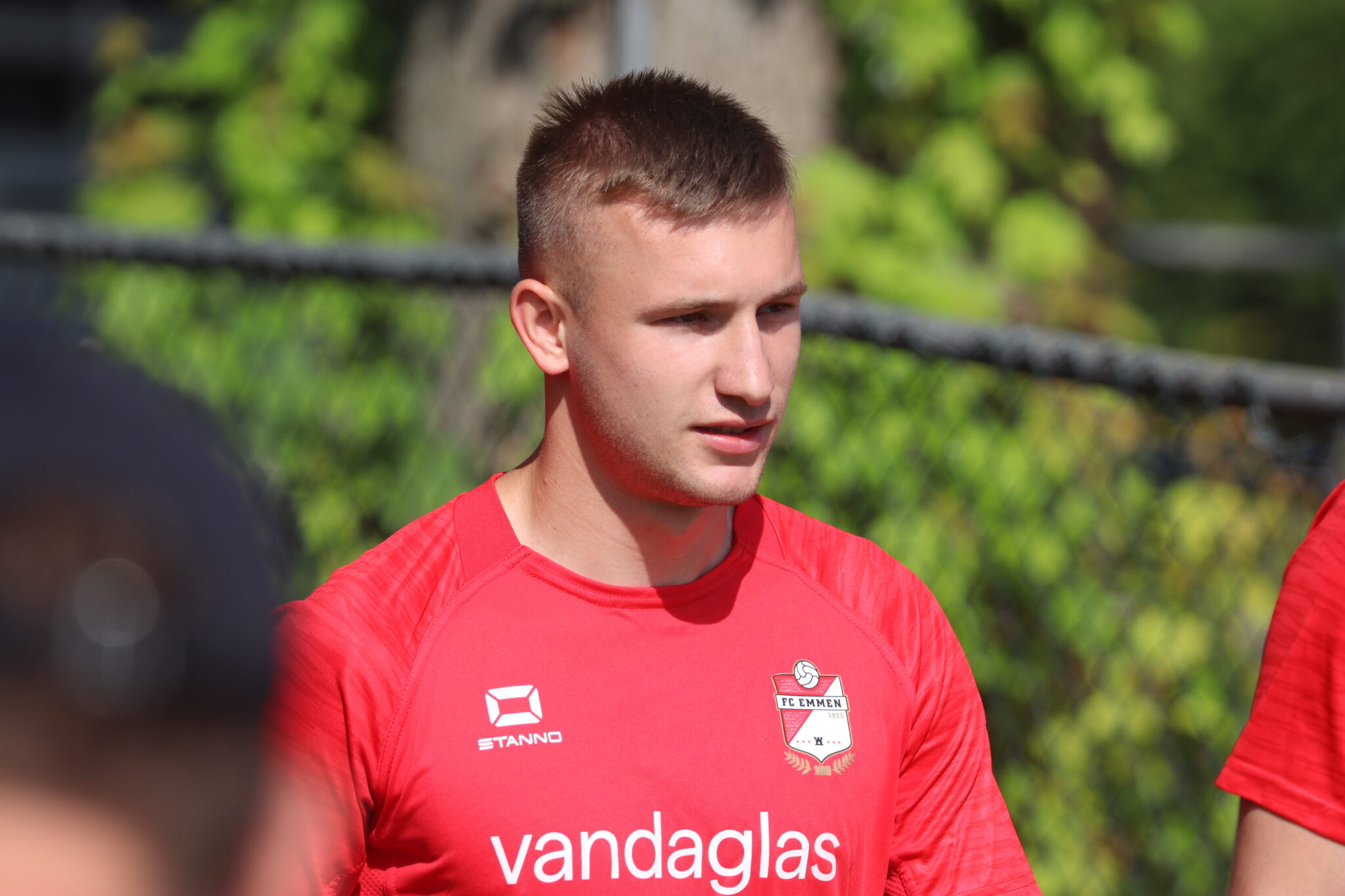 Torben Rhein terug op het trainingsveld