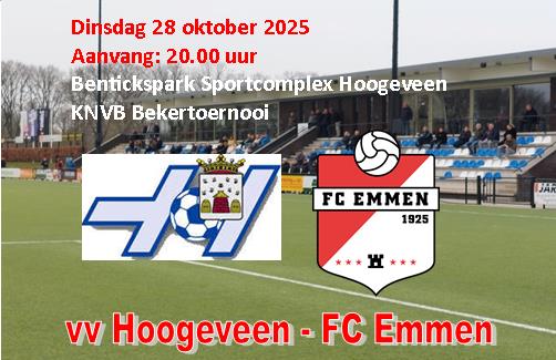Blamage voor FC Emmen in bekertoernooi