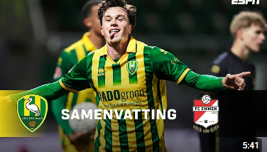 Samenvatting ADO Den Haag - FC Emmen