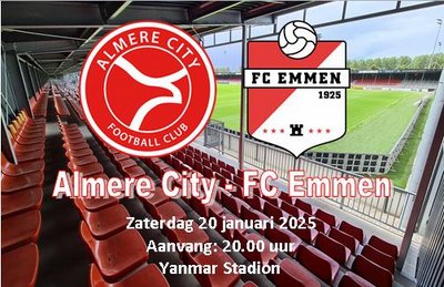 Nederlaag voor FC Emmen in laatste wedstrijd van 2025