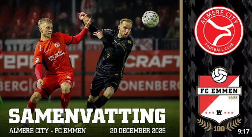 Samenvatting Almere City - FC Emmen