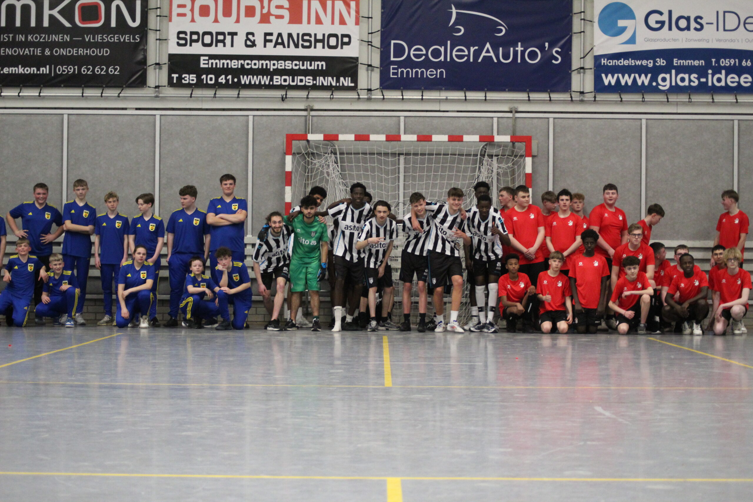 FC Emmen verbindt jongeren tijdens de regionale MDT-uitwisseling met Cambuur en Heracles.