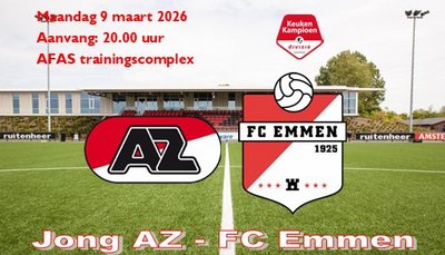 Verdiende winst voor FC Emmen in Wijdewormer op Jong AZ
