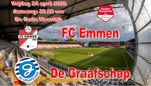 FC Emmen wint de laatste wedstrijd van het seizoen
