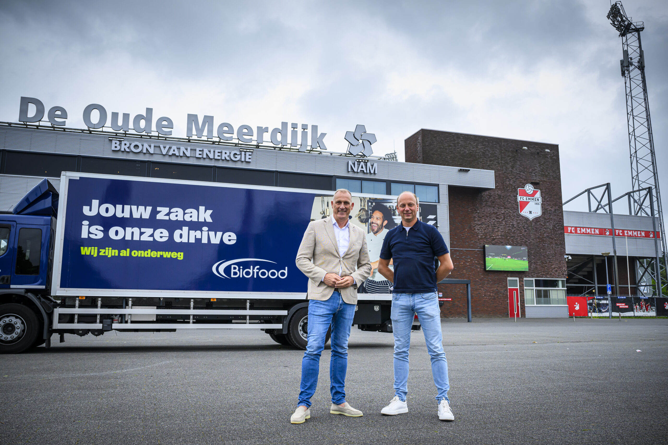 Bidfood sluit zich als businesspartner aan bij FC Emmen