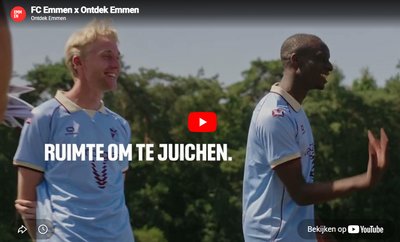 FC Emmen en Ontdek Emmen verenigen hun krachten.