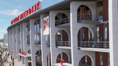 Nieuw stadion van FC Emmen krijgt gestalte