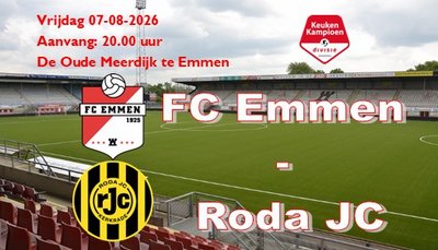 FC Emmen begint met een driepunter aan het nieuwe seizoen