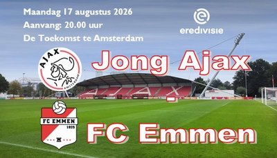 Doelpuntenfestijn in Amsterdam bezorgt FC Emmen koppositie in de KKD