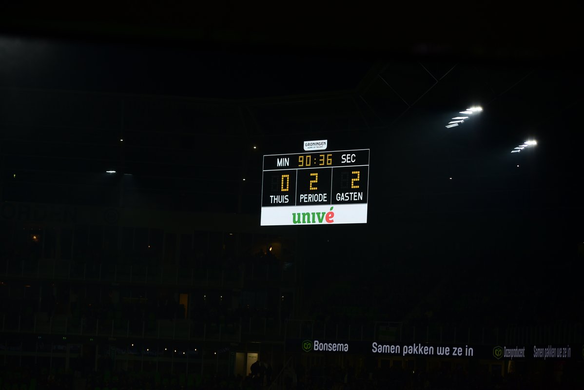 FC Emmen countert FC Groningen uit het bekertoernooi
